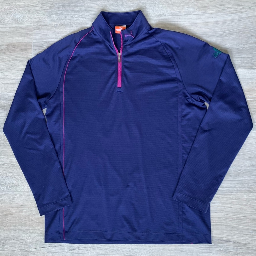 Puma Athletic Quarter Zip Size M